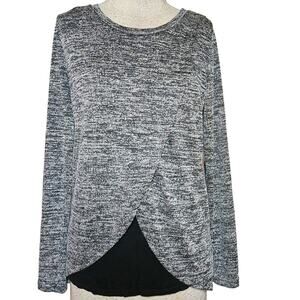 Gray Lightweight Maternity Sweater Size Medium